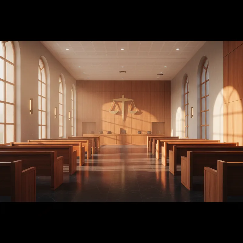 Editorial illustration accompanying: Digital Tools Enhance Public Access to LA Court Records