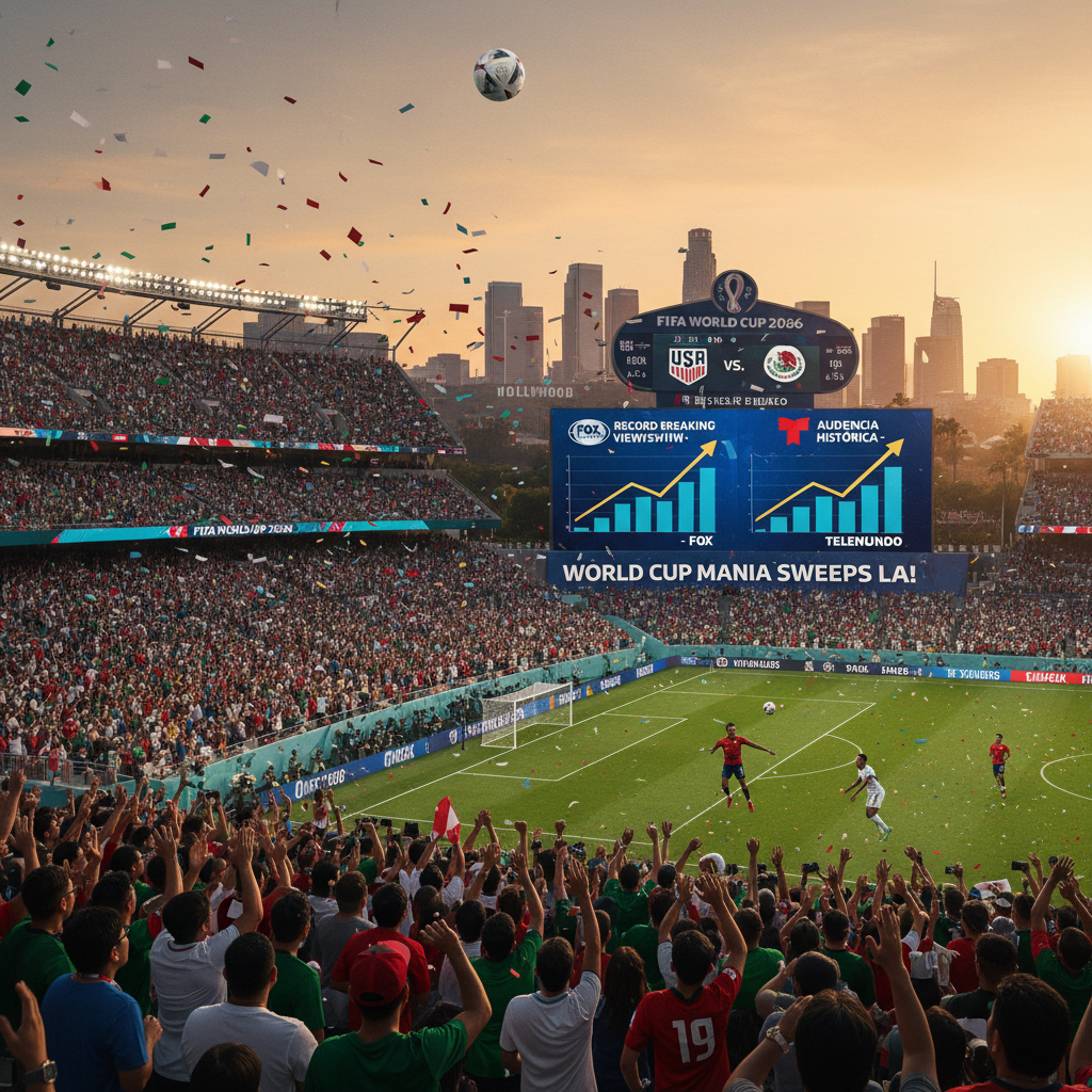 A sport news photograph from Los Angeles Advertiser